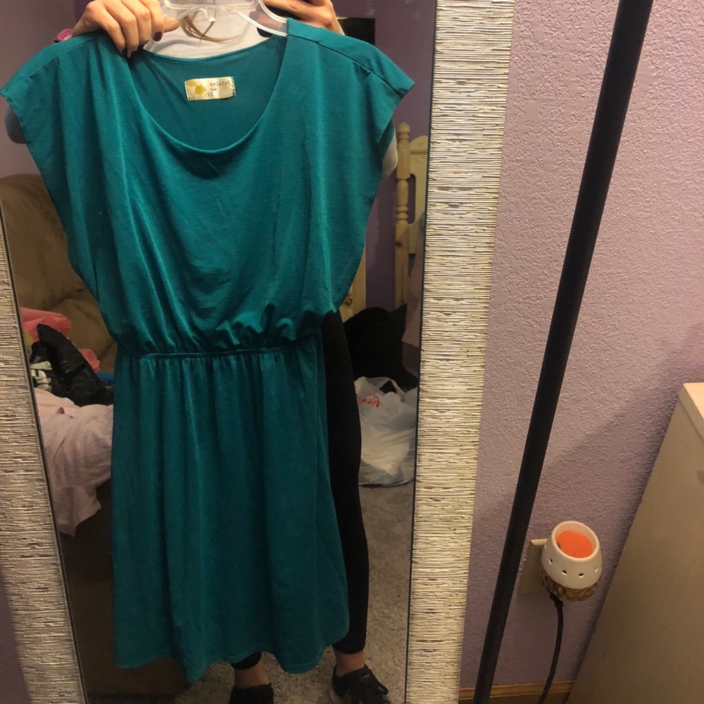 Green dress